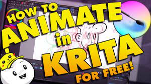 how to animate in krita for beginners