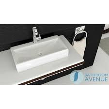 rectangular counter top wash basin