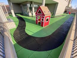 playground surfacing paint rubber