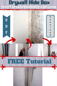 How To Hide Pipes With A Drywall Box