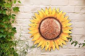 Hometrends Sunflower Metal Wall Art