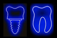 Zahnarztwerbung: LED Zahnimplantat von DENTASign - newsiversum