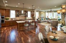 17 open concept kitchen living room