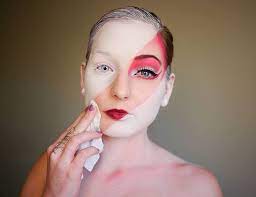 self taught makeup artist turns herself