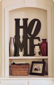 Home Word Art Niche Decor Home