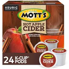 mott s apple cider keurig single serve