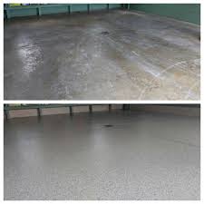 new concrete garage floor coating