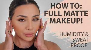 full matte makeup tutorial 2021 nina