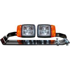Product Dk2 Complete Snow Plow Halogen Light Kit With Turn Signals And Mounting Brackets 12 Volt Model 81488lb2
