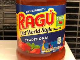 ragu traditional sauce nutrition facts