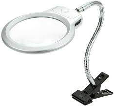 Large Led Lighted Lamp Desk Magnifier