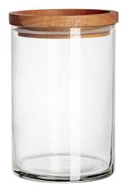 Glass Jar With Lid Clear Glass