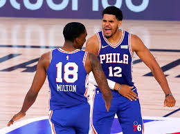 #nba #embiid #suspension the nba suspended joel embiid and karl anthony towns 2 games each for their recent wrestling match on the court in philly. Philadelphia 76ers Best Sixers Lineups In Crucial Game Scenarios