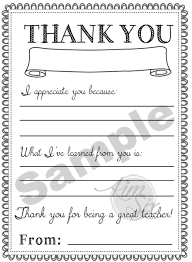 You'll find several fun questionnaires for the kids to complete about their teachers, cool ways to give gift cards, and a few other options. Teacher Appreciation Day Printable Thank You Notes The Kim Six Fix