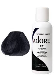 Great savings & free delivery / collection on many items. Adore Semi Permanent Hair Colour Jet Black 118ml