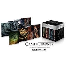 This edition's main selling point, and what it gets its name for, is the ghost replica exclusively. Game Of Thrones Seasons 1 8 Limited Edition 4k Ultra Hd Steelbook Collection Blu Ray Zavvi Us