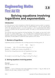 3 8 Solving Equations Involving