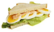 Where did egg sandwich originated?