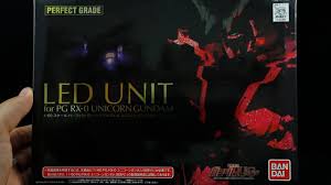289 Led Unit For Pg Rx 0 Unicorn Gundam Unboxing Youtube