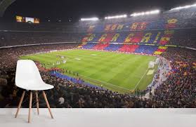 Consulta los movimientos del equipo fc barcelona en la temporada 2020/2021: Barcelona Fussballstadion Tapete Murals Wallpaper