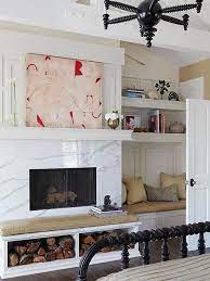 22 White Fireplace Ideas For A Bright