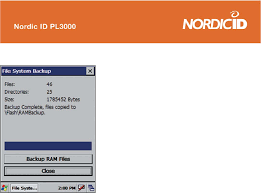 user manual nordic id pl3000
