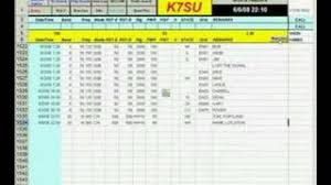k7su ham radio logging spreadsheet