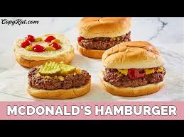how to make mcdonalds hamburger you