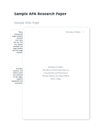 26 Printable Sample Apa Research Paper Forms And Templates