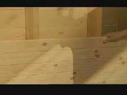 how to install knotty pine paneling