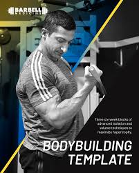 bodybuilding template barbell cine