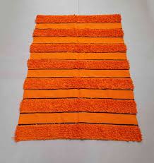 kilim rug rag gy cotton orange