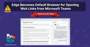 default browser for opening web links