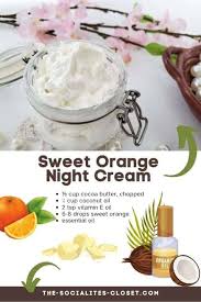 diy night cream for glowing skin the