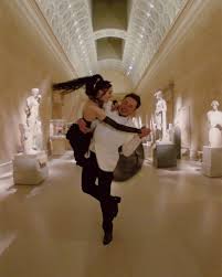 Elon musk's twitter page is a peculiar place; Elonmusk And Grimes Took A Spin In The Greek And Roman Galleries After Dancing To Madonna S Legendary Surprise Performance Elon Musk Grimes Claire Boucher