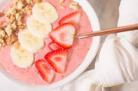 easy healthy strawberry banana smoothie
