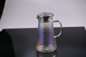 kitchen borosilicate glass carafe with