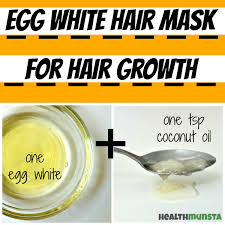 diy egg white hair masks for rous
