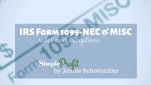 Check spelling or type a new query. Irs Form 1099 Nec And 1099 Misc Rules And Exceptions