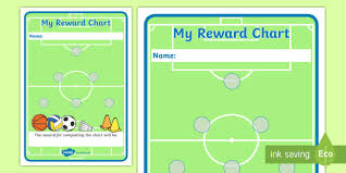 Free Sport Sticker Reward Chart 15mm Sport Reward