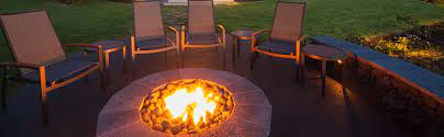 Open the propane valve slightly. Build A Fire Pit In Your Back Garden Landscaping Supplies Lawsons