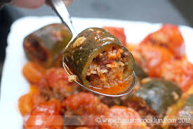 meat rice stuffed vegetables