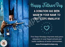 ecard fathers day first steps hima
