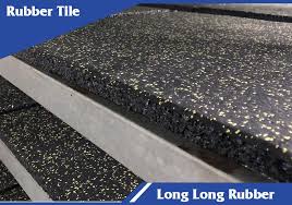 noise insulation recycled rubber flooring