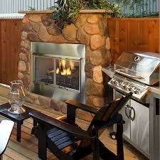 Heat Glo Gas Fireplace Outdoor