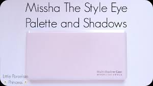 review missha the style eye palette