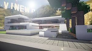 Having a stunning look with a modern design between the. Home Minecraft House Design