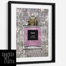 Luxury Gold Pink Mirror Perfume Bottle