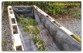 building raised garden beds from used