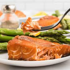 grilled traeger salmon with marinade